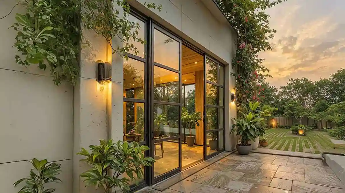 image of beautifully designed living room (for an interior design firm)