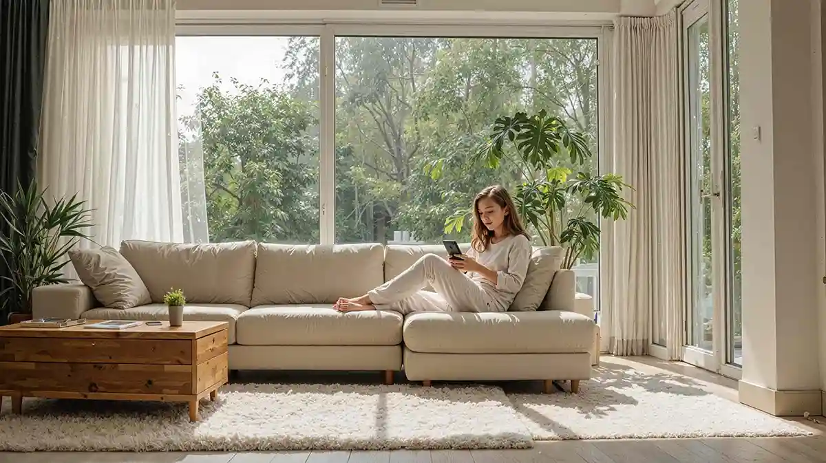 [background image] image of cozy reading nook (for an author & writer)